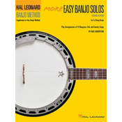 Hal Leonard Banjo Method More Easy Banjo Solos Bjo Bk