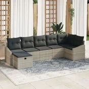Set sofe s jastukom 8 pcs poliratan