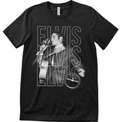 Elvis Presley Majica Elvis Elvis Elvis Unisex Black L