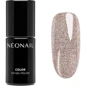 NEONAIL Winter Symphony gel lak za nohte z uporabo UV/LED lučke odtenek Snowlit Gold 7.2 ml