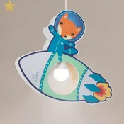 Elobra Viseca svjetiljka Little Astronauts Rocket - rasadnik - benzin, metvica - Drvo