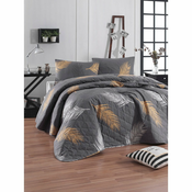 Lessentiel Maison Set Prekrivac i jastucnica Olivia, 225x240 cm, Sivi