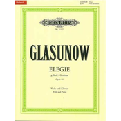 GLASUNOW:ELEGIE G-MOLL OP.44 VIOLA AND PIANO