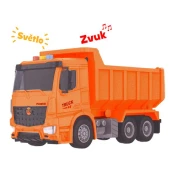 Avto gradbena prekucnik 26cm na vztrajnik na baterije s svetlobo in zvokom