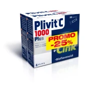 Plivit C 1000 PLUS, 20 vrecica PROMO 25%