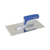 ZIDARSKA GLADILKA ZOBATA 8mm 13x28cm INOX, 2K ROČ, TRIUSO | Topdom