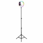 CellularLine Selfie ring PRO s stojalom multicolor