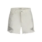 GUESS JEANS WOMEN'S SHORT JEANS WHITE