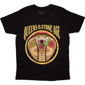 Queens Of The Stone Age Majica Cobra Unisex Black L