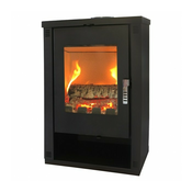 Kamin VERSO LHEIA TA BLACK
