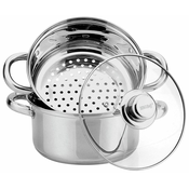 KINGHoff Kinghoff Steam Pot 3 Elem. 18 cm Kh-3315