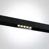 LINEARNA LED SVJETILJKA ZA MAXI MAGNETSKE ŠINE 12W CCT 48V IP20 DALI CRNA DM42102AL/B/V