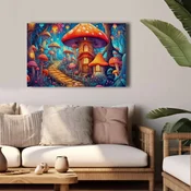 Wallity Dekorativna slika na platnu, 45x70cm, Šarena
