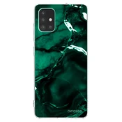 Silikonski prozorni ovitek za Samsung Galaxy M51 M515F - Dark emerald