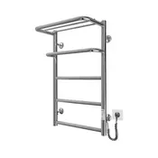 Kupatilski merdevinski radijator HOTEL 75W/230V 66x42 cm, nerdajuci celik/hrom, desni