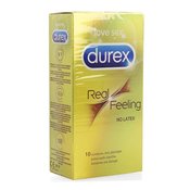 Durex – Real Feeling kondomi brez lateksa, 10 kos