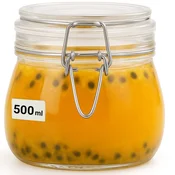 shumee Steklen kozarec s sponko 500 ml