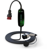 EcoVolter II pametni prenosni wallbox 11kW, 3x16A, 6,5 m kabla APP (BT), tip2