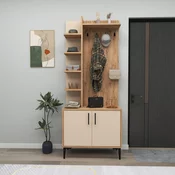 Hanah Home Cipelarnik sa civilukom Julendor, 74.4x33x182.8 cm, Bež