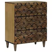Sideboard za Pohranu Smeda 60 x 33,5 x 75 cm Cvrsto drvo manga