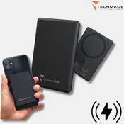 Techmade Powerbank 5000 mAh z MagSafe/Snap+ tehnologijo