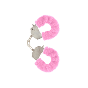 Furry Fun Cuffs Pink - metalno-krznene lisice
