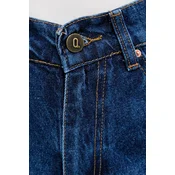 Jeans kratke hlače Answear.LAB mornarsko modra barva