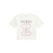 Guess Majica J6RI22 K8HM4 Bela Regular Fit