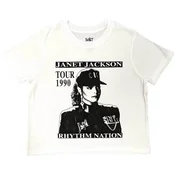Janet Jackson Rhythm Nation White S Ženske Majica