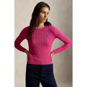 Polo Ralph Lauren Pulover 211971869508 Roza Slim Fit
