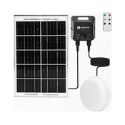 Aigostar - LED solarno plafonsko svetlo sa senzorom LED/3,7V 6000 mAh IP65 + daljinski upravljac