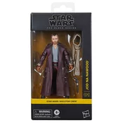 HASBRO Vojna zvezd: Akcijska figura Skeleton Crew Črna serija Jod Na Nawood 15 cm, (5000077762)