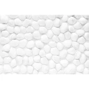 shumee Magnetna podloga za pokrov radiatorja bele školjke 60x100cm