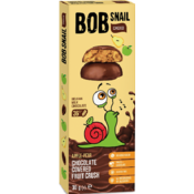 Bob Snail Polž Bob Sadna poslastica v mlečni čokoladi jabolko in hruška 30 g