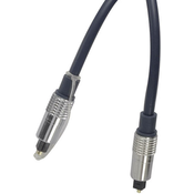 Kash Kash Toslink digital audio priključni kabel [1x moški konektor Toslink (ODT) - 1x moški konektor Toslink (ODT)] 2.00 m črna, (20431475)