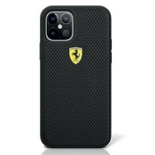 Ferrari FESPEHCP12MBK iPhone 12/12 Pro 6,1 black hardcase On Track Perforated (FER000397)