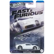 Hot Wheels: Hitri in drzni Bugatti Veyron bel beli avtomobilček 1/64 - Mattel