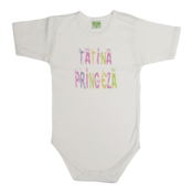IVONA Bodi za bebe Tatina princeza, Beli