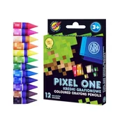 Astra MINECRAFT Pixel One grafitni svinčniki za otroke, komplet 12 kosov, 316121007