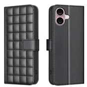 Črna Coushin Flip torbica (iPhone 16)