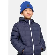Boys Basic Bubble Jacket Navy/White/Navy
