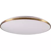 Zatemnjiva LED stropna svetilka KERN LED/100W/230V, premer 100 cm, zlata + daljinski upravljalnik