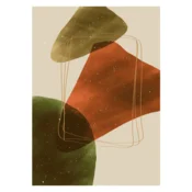 Venture Design Poster Canyon 30x40 cm Bež