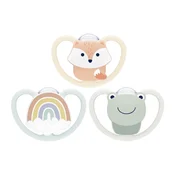 NUK Duda Space Rainbow v škatli 0-6m
