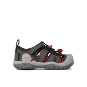 KEEN djecje sandale Knotch Creek magnet/red carpet 1026167/1026154, sive, 30