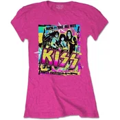 Kiss Party Every Day Heliconia Pink S Ženske Majica