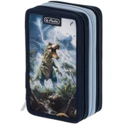 Pernica s priborom Herlitz - Thunder Rex, 3 zatvaraca