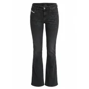 DIESEL Kavbojke 1969 D-EBBEY črn denim