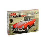 Model komplet avtomobilov 3653 - ALFA ROMEO GIULIETTA SPIDER 1300 (1:24)