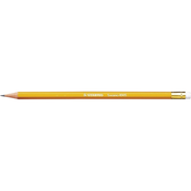 Olovka Stabilo Swano – HB, žuta, s gumom